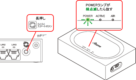 らくらく無線スタートex