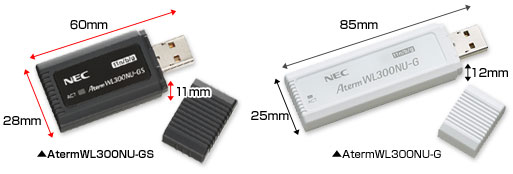 NEC AtermWL300NU-GS(USB子機) PA-WL300NU/GS wgteh8f