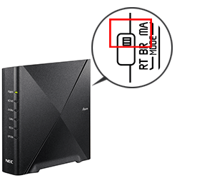 3000D4AXをETHERNET子機にして、Aterm親機にWi-Fi(無線)接続する手順 3000D4AXをETHERNET子機にして、Aterm親機にWi-Fi(無線)接続する手順
